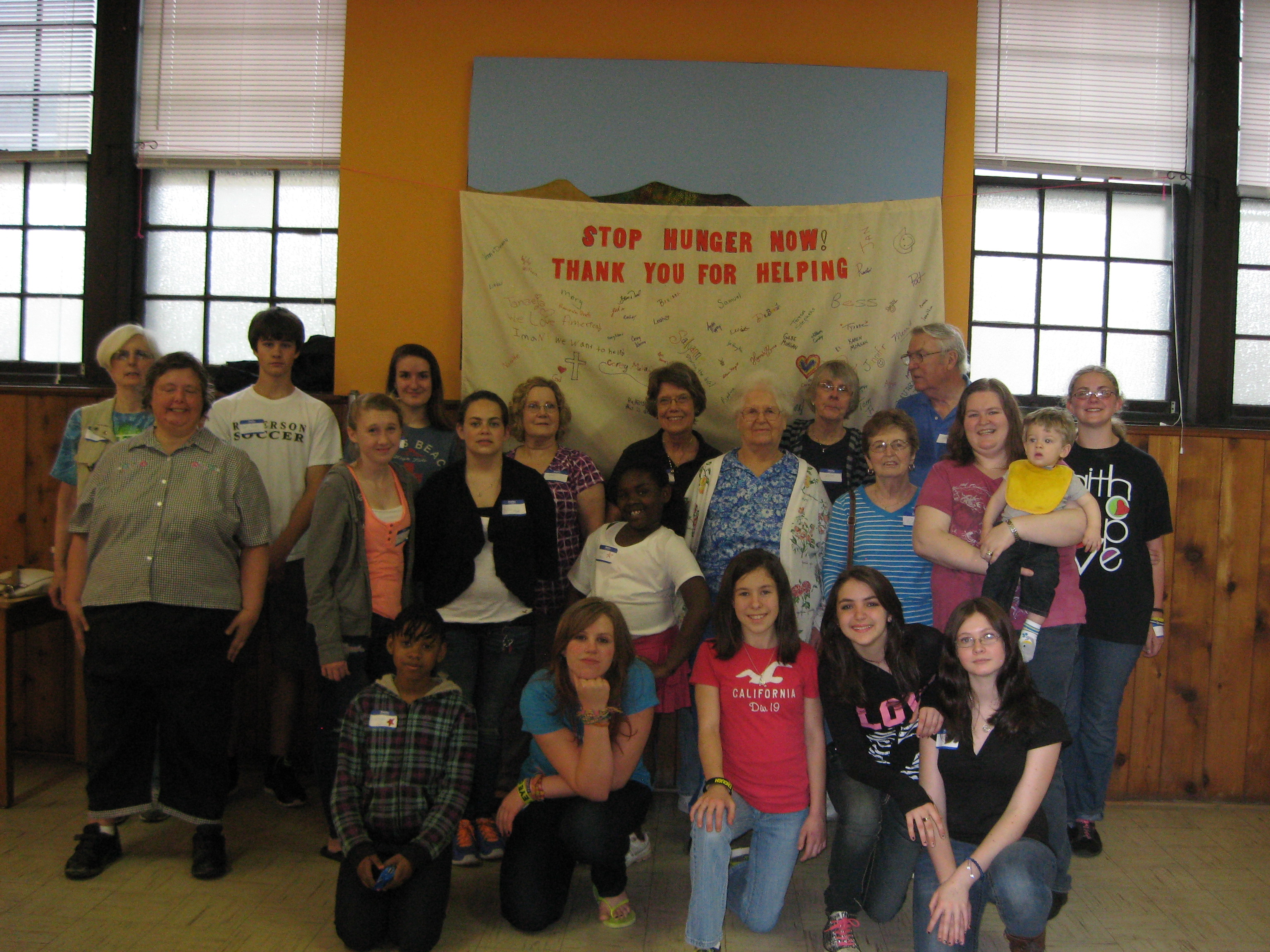 BUMC participates in STOP HUNGER NOW